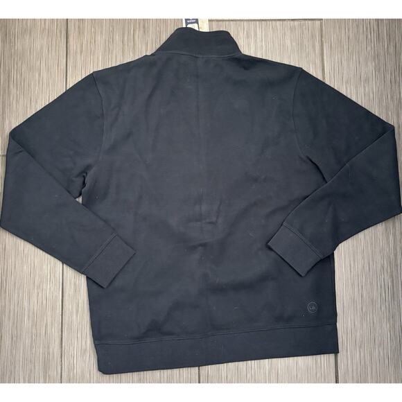 Pittsburgh Penguins Hockey Men’s Black Ribbed Mock Neck Quarter Zip Size Large - Picture 5 of 6